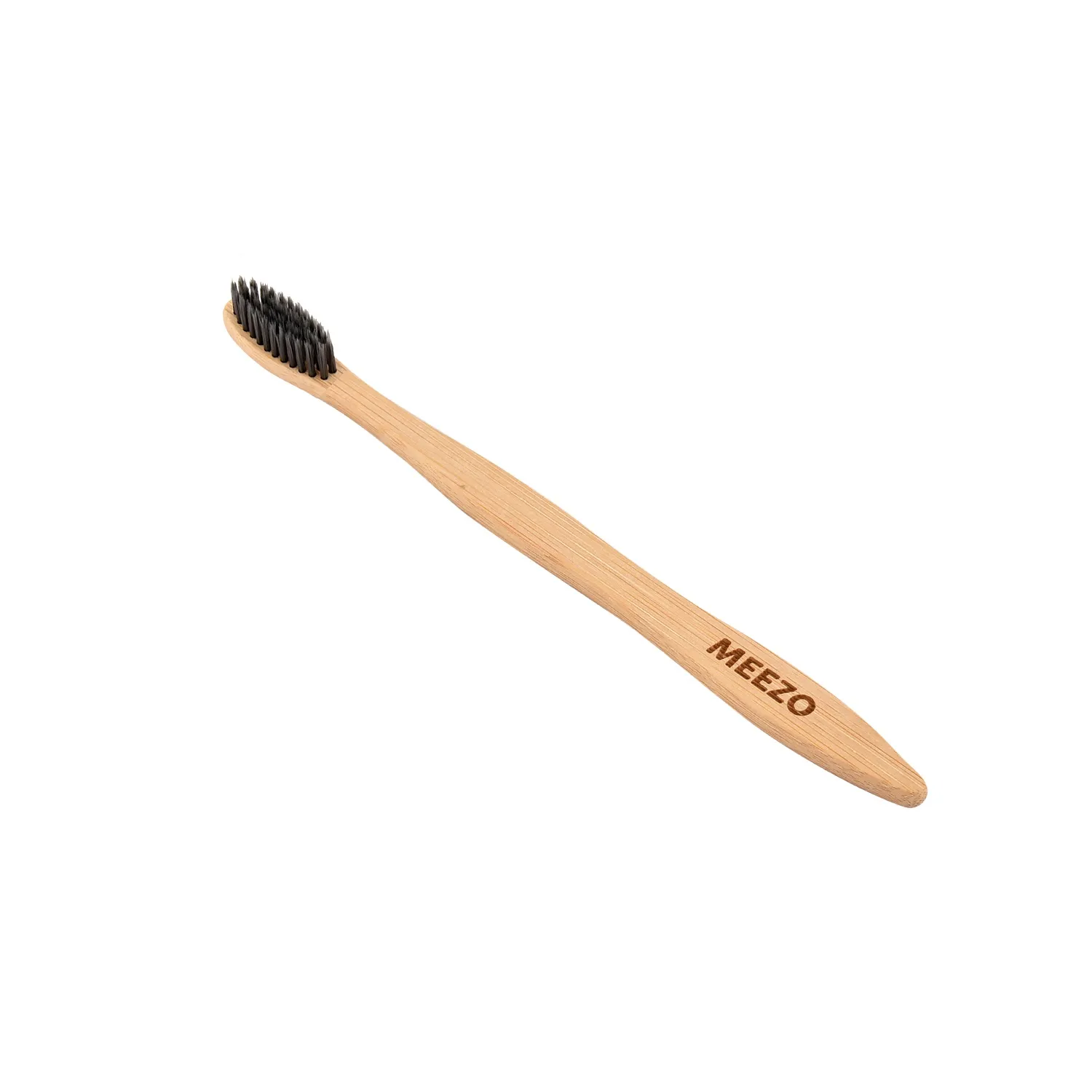 Biodegradable Eco-Friendly Natural Bamboo Charcoal Toothbrushes (Pack Of 4). Additional View-2