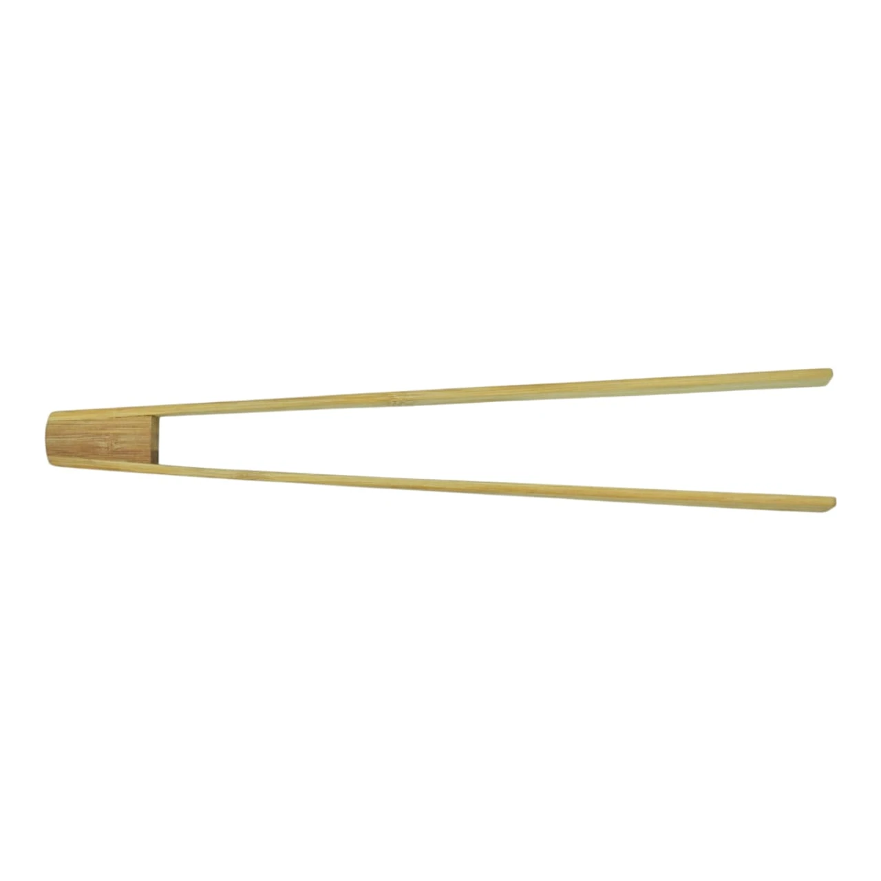 Eco-Friendly Bamboo Toast Tongs | 11.8" Long With Anti-Slip Grip | Perfect For Cooking Additional View-2