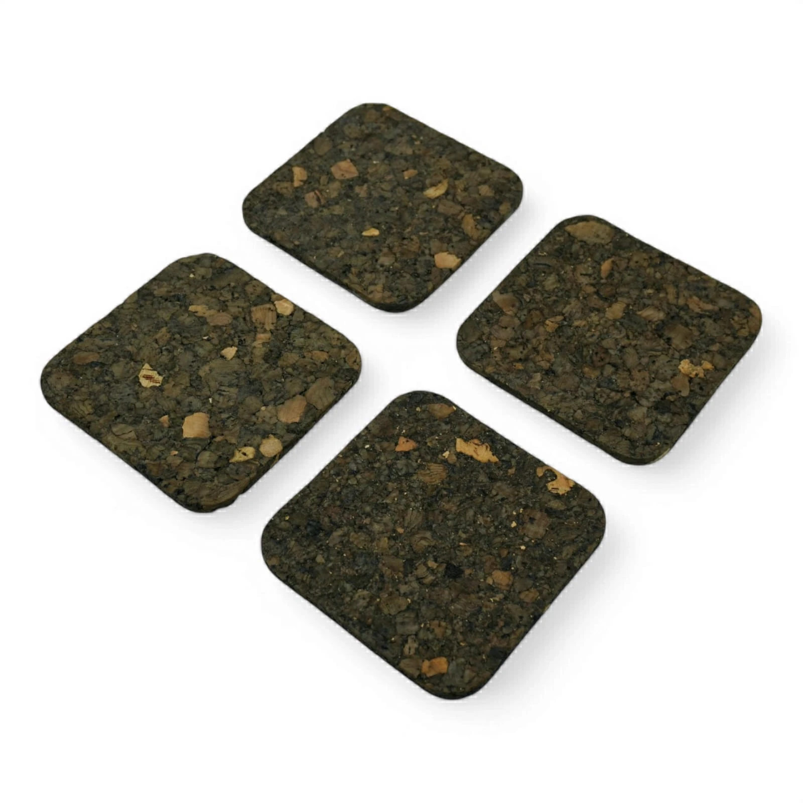 Cork Coasters | Set Of 4 | Square Shaped | Eco-friendly Material Additional View-0