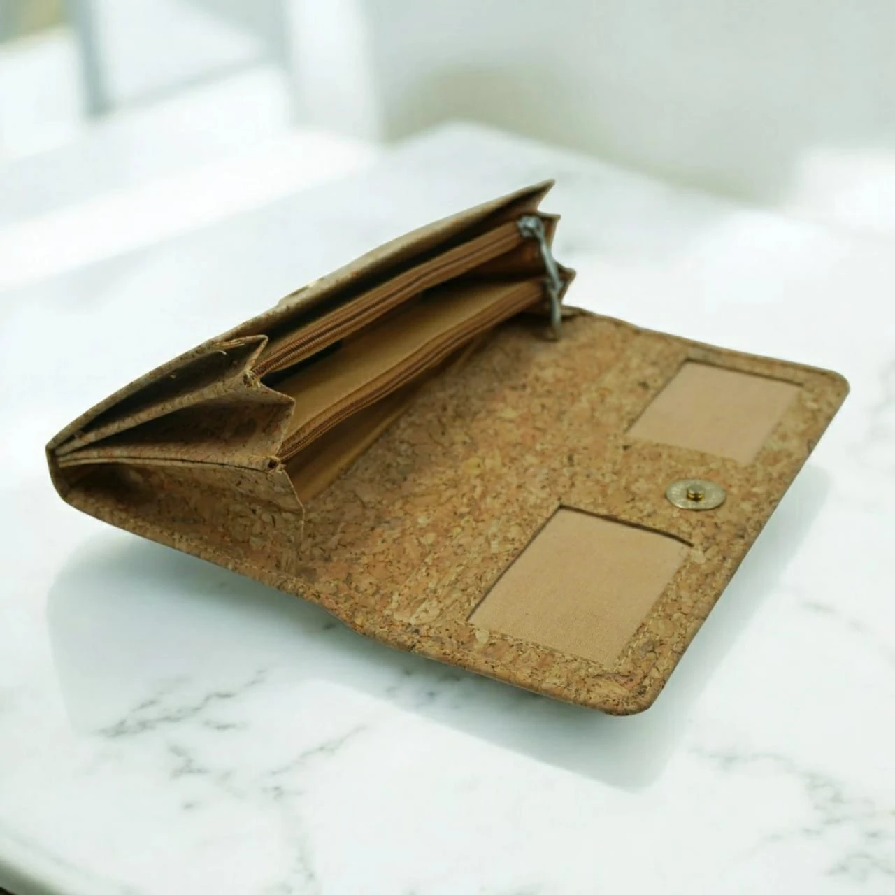 Sustainable Cork Clutch - Vegan Leather For Every Occasion Additional View-1