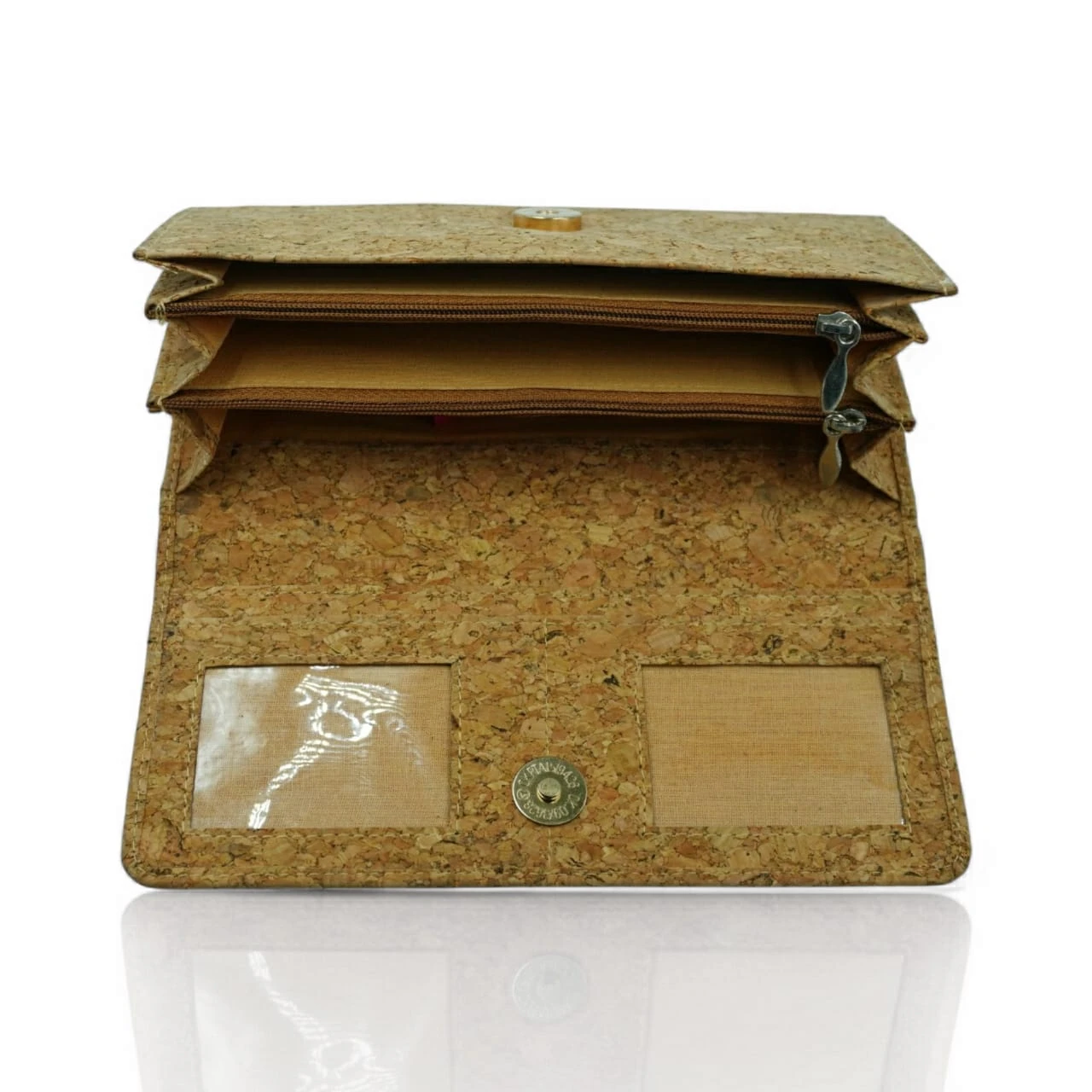 Sustainable Cork Clutch - Vegan Leather For Every Occasion Additional View-3