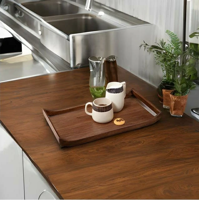 Mango Wood Tray - Elegant And Stylish Serveware Additional View-0